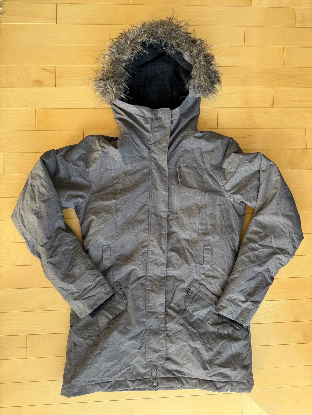 Columbia Omni Heat Parka Gray Size XS